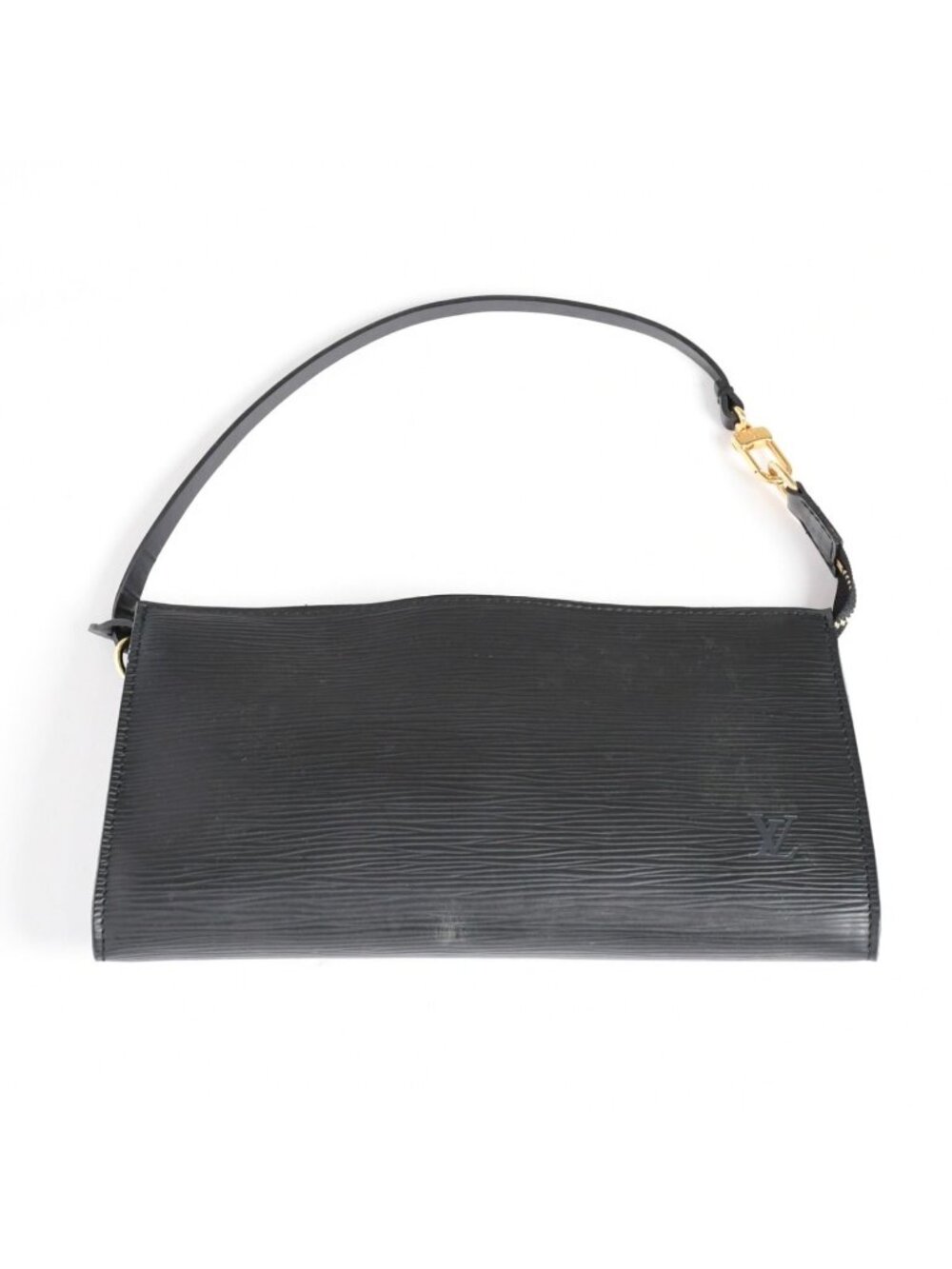 Louis Vuitton Pochette Accessoires Pouch Epi Black Gold